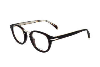 David Beckham Db 1086 Men Havana Round Eyeglasses
