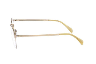 David Beckham Db 1087 Men Gold Round Eyeglasses