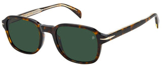 David Beckham DB 1100/S men Havana Geometric Sunglasses