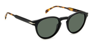 David Beckham DB 1111/S men Black Round Sunglasses