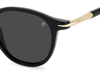 David Beckham DB 1114/S men Black Geometric Sunglasses