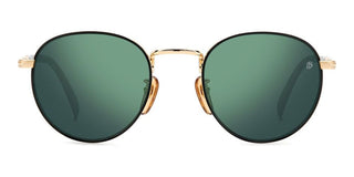 David Beckham DB 1116/S men Black Round Sunglasses