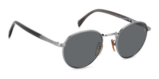 David Beckham DB 1116/S men Grey Round Sunglasses