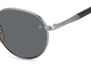 David Beckham DB 1116/S men Grey Round Sunglasses