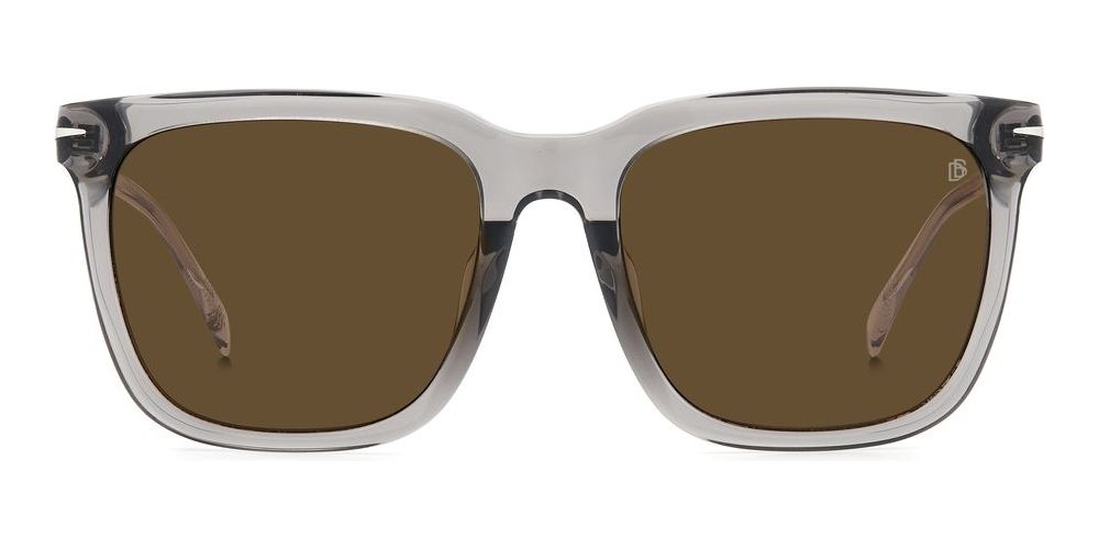 David Beckham DB 1120/F/S men Grey Squared Sunglasses
