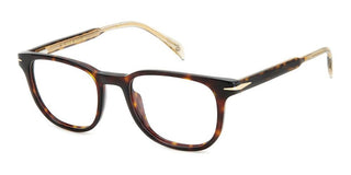 David Beckham DB 1123 men Havana Squared Eyeglasses