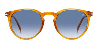 David Beckham Db 1139/s Men Yellow Round Sunglasses