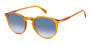 David Beckham Db 1139/s Men Yellow Round Sunglasses