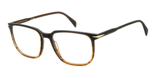 David Beckham Db 1141 Men Brown Rectangle Eyeglasses