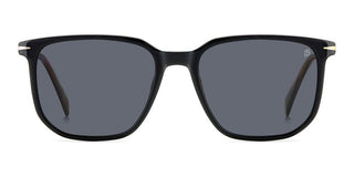 David Beckham Db 1141/s Men Black Rectangle Sunglasses