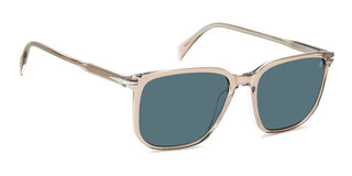 David Beckham Db 1141/s Men Transparent Rectangle Sunglasses