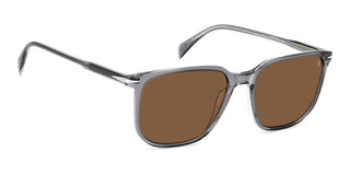 David Beckham Db 1141/s Men Grey Rectangle Sunglasses