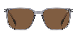 David Beckham Db 1141/s Men Grey Rectangle Sunglasses