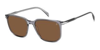 David Beckham Db 1141/s Men Grey Rectangle Sunglasses