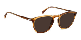 David Beckham Db 1160/s Men Brown Rectangle Sunglasses