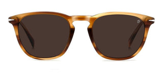 David Beckham Db 1160/s Men Brown Rectangle Sunglasses