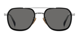 David Beckham Db 1161/s Men Black Squared Sunglasses