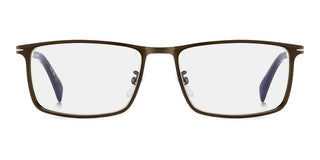 David Beckham Db 1167 Men Brown Rectangle Eyeglasses