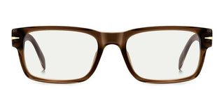 David Beckham DB 1170/F men Brown Rectangle Eyeglasses