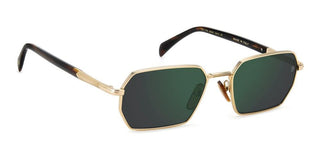 David Beckham Db 1174/s Men Gold Geometric Sunglasses