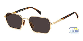 David Beckham Db 1174/s Men Gold Geometric Sunglasses