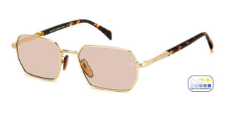 David Beckham Db 1174/s Men Gold Geometric Sunglasses