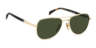 David Beckham Db 1175/s Men Gold Pilot Sunglasses