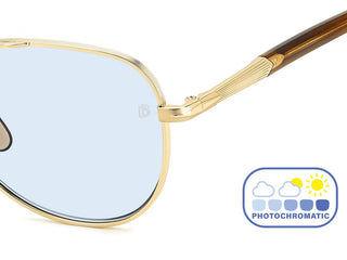 David Beckham Db 1175/s Men Gold Pilot Sunglasses