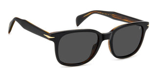 David Beckham Db 1177/s Men Black Rectangle Sunglasses