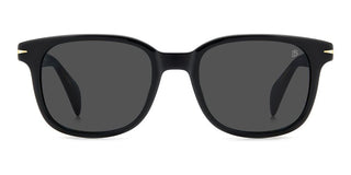 David Beckham Db 1177/s Men Black Rectangle Sunglasses