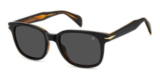 David Beckham Db 1177/s Men Black Rectangle Sunglasses