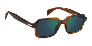 David Beckham Db 1179/s Men Brown Rectangle Sunglasses