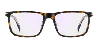 David Beckham Db 1181 Men Havana Rectangle Eyeglasses
