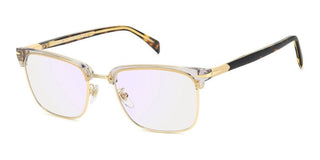David Beckham Db 1183 Men Gold Rectangle Eyeglasses