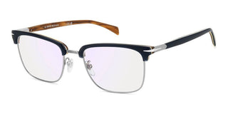David Beckham Db 1183 Men Blue Rectangle Eyeglasses