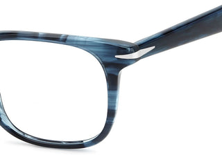 David Beckham Db 1184 Men Blue Rectangle Eyeglasses