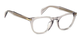 David Beckham Db 1186/f Men Grey Geometric Eyeglasses