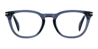 David Beckham Db 1186/f Men Blue Geometric Eyeglasses