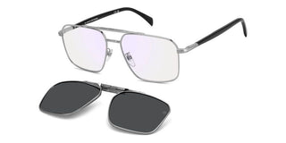 David Beckham Db 1187/g/c Men Grey Rectangle Sunglasses