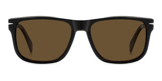 David Beckham Db 1188/c Men Brown Rectangle Sunglasses