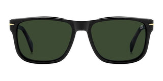 David Beckham Db 1188/c Men Black Rectangle Sunglasses