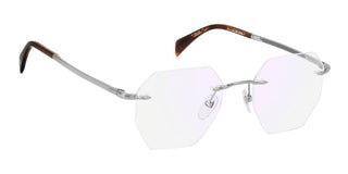 David Beckham Db 1189 Men Silver Geometric Eyeglasses