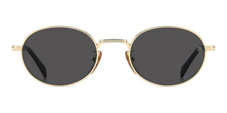 David Beckham Db 1196/s Men Gold Oval Sunglasses