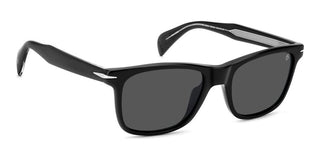 David Beckham Db 1197/s Men Black Rectangle Sunglasses