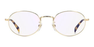 David Beckham DB 1203 men Gold Oval Eyeglasses