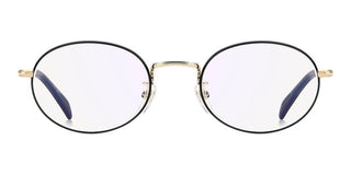 David Beckham DB 1203 men Gold Oval Eyeglasses