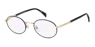 David Beckham DB 1203 men Gold Oval Eyeglasses