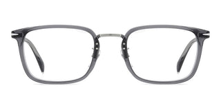 David Beckham DB 1211/G men Grey Squared Eyeglasses