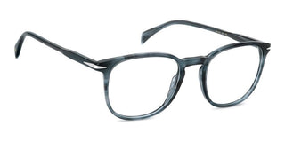 David Beckham DB 1212 men Blue Squared Eyeglasses