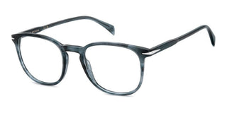 David Beckham DB 1212 men Blue Squared Eyeglasses